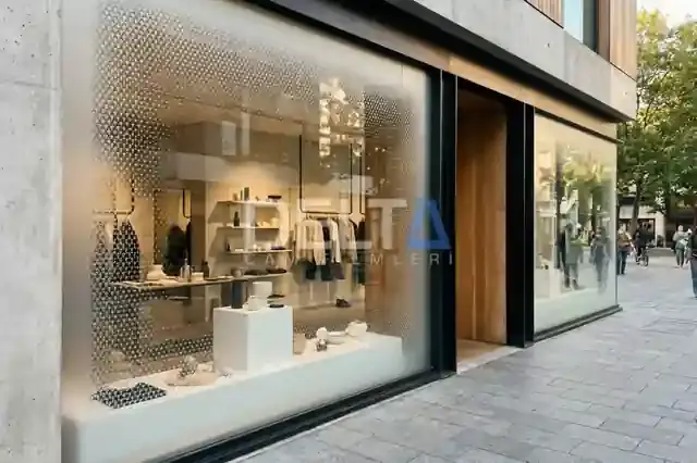 Füme aynalı cam film uygulaması ile daire pencerelerinde daha koyu ton ve mahremiyet.